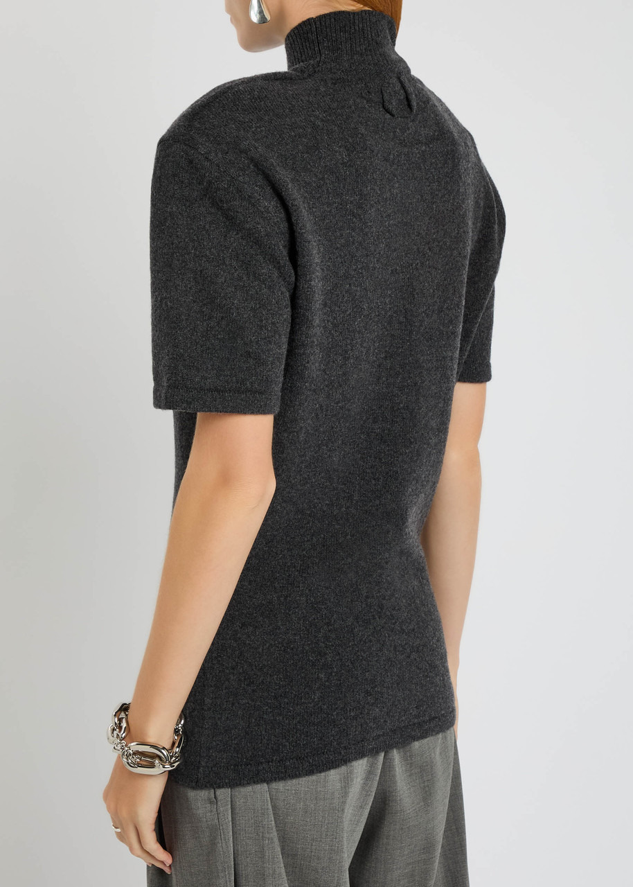 Jacquemus La Maille Castanha Wool and Cashmere-blend top - 3