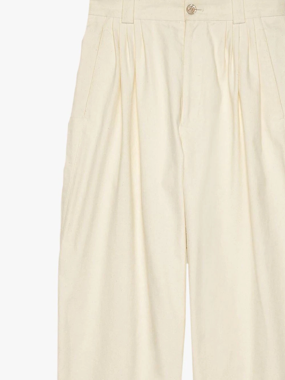 high-waist relaxed trousers - 5