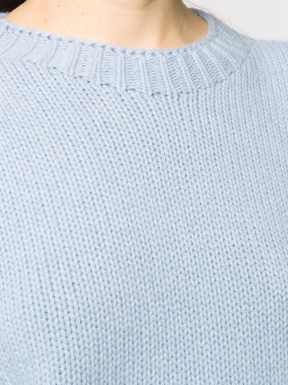 cashmere long-sleeve jumper - 5