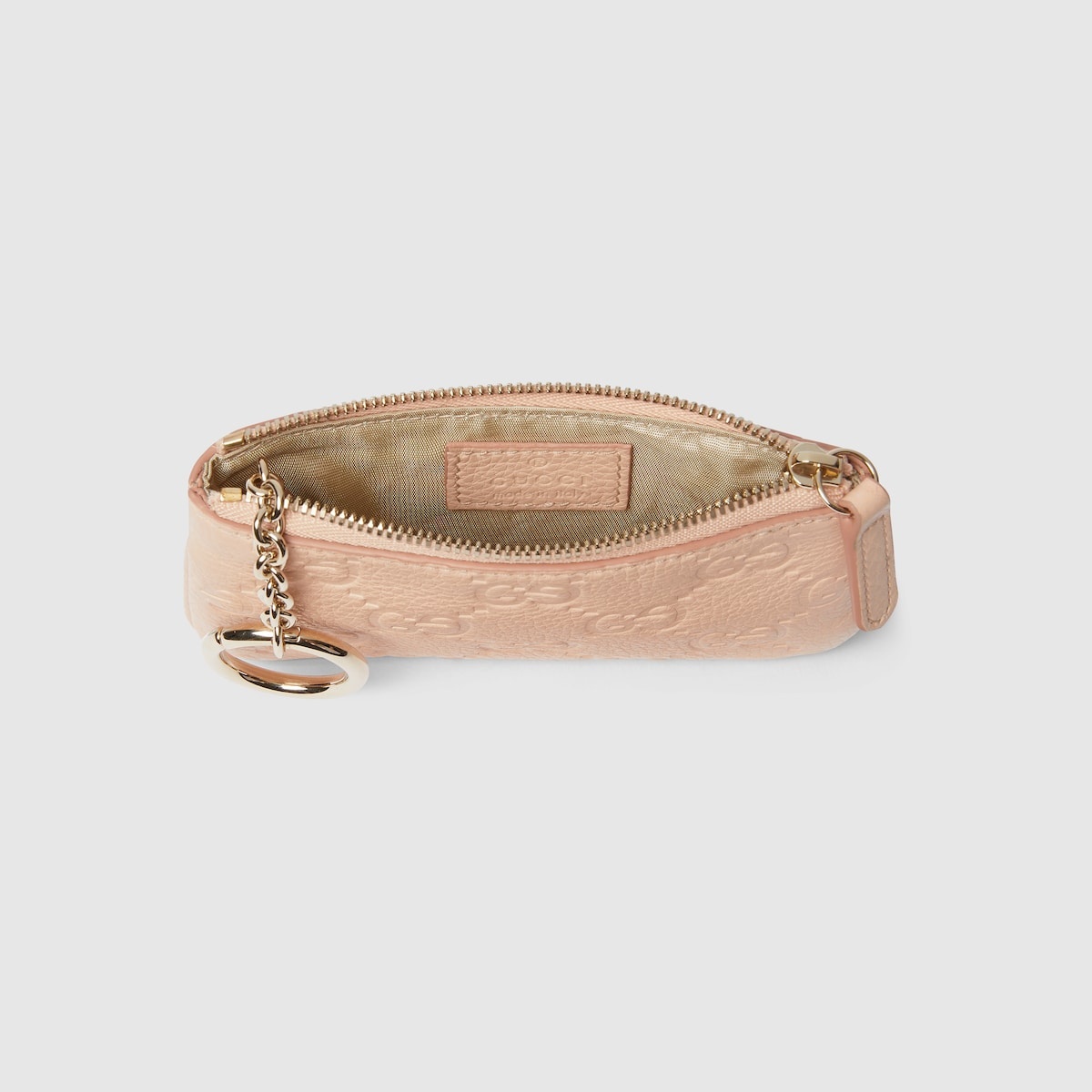 GG Emblem zip key case - 2