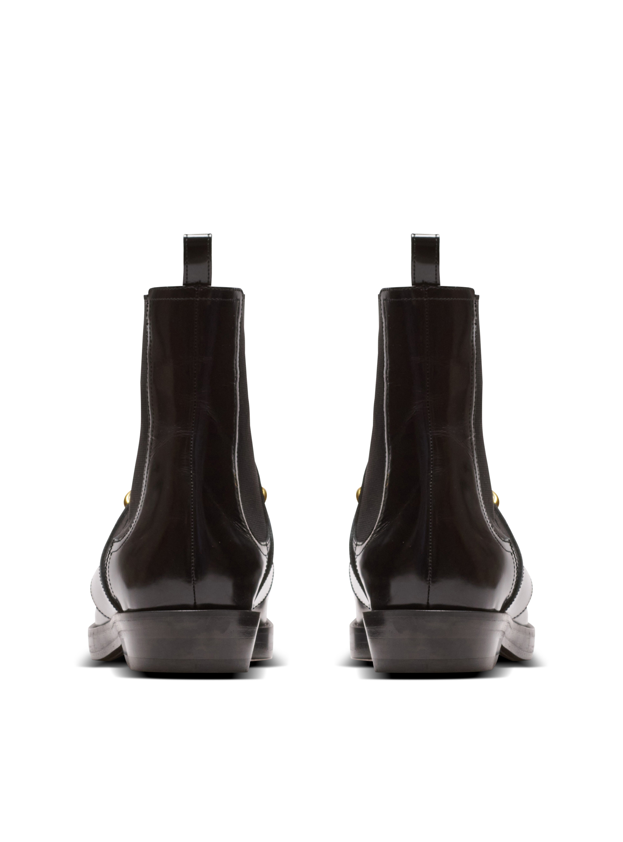 Sync Chelsea boots in glazed leather - 3