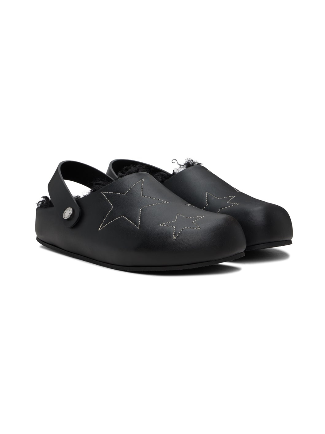 Black Alter Sporty Mules - 4