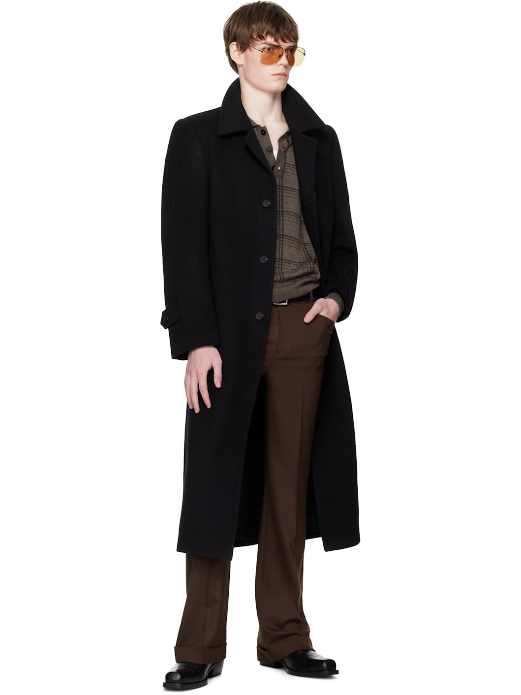 Black Car Coat - 4