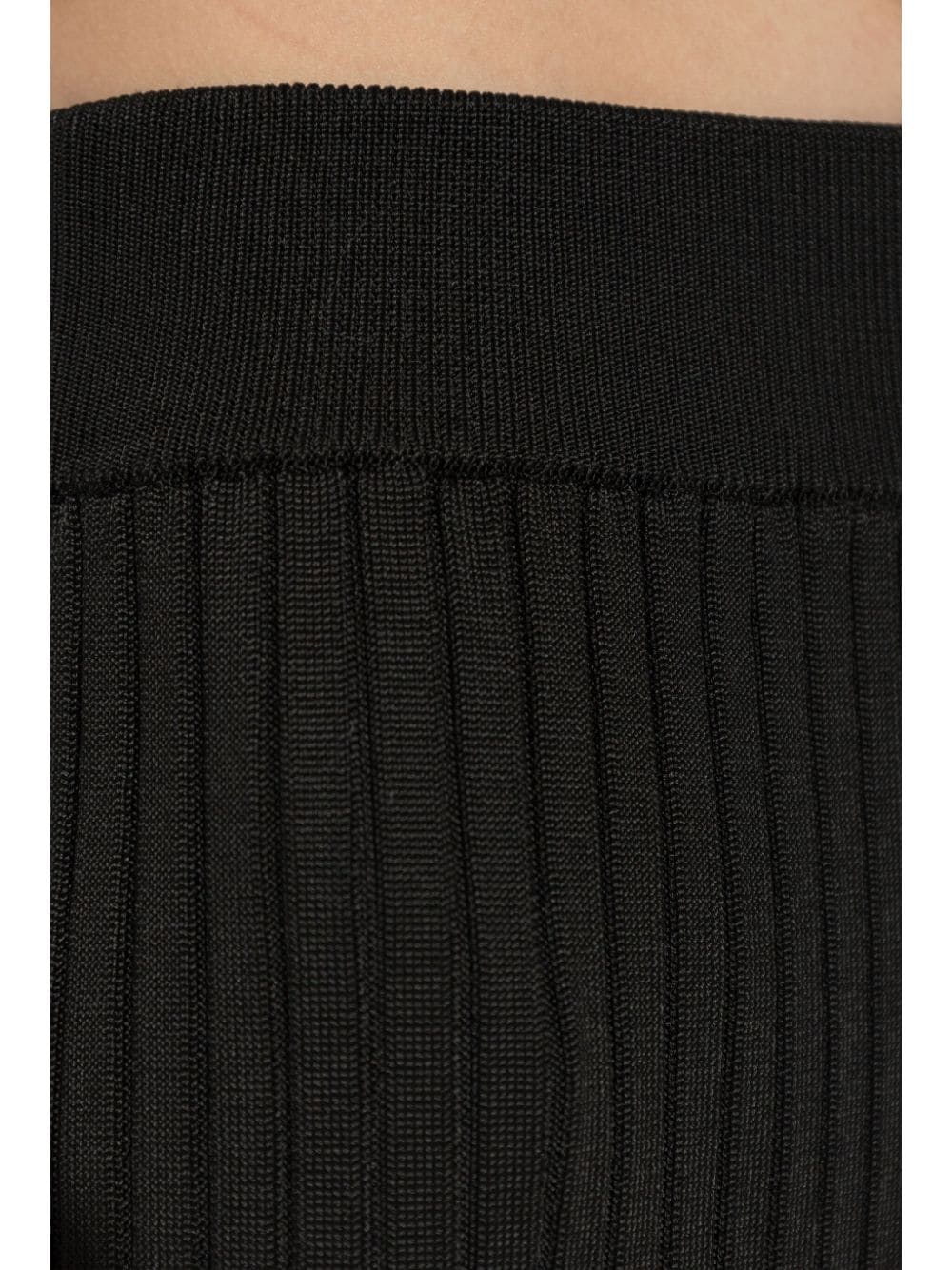 ribbed-knit pencil skirt - 5