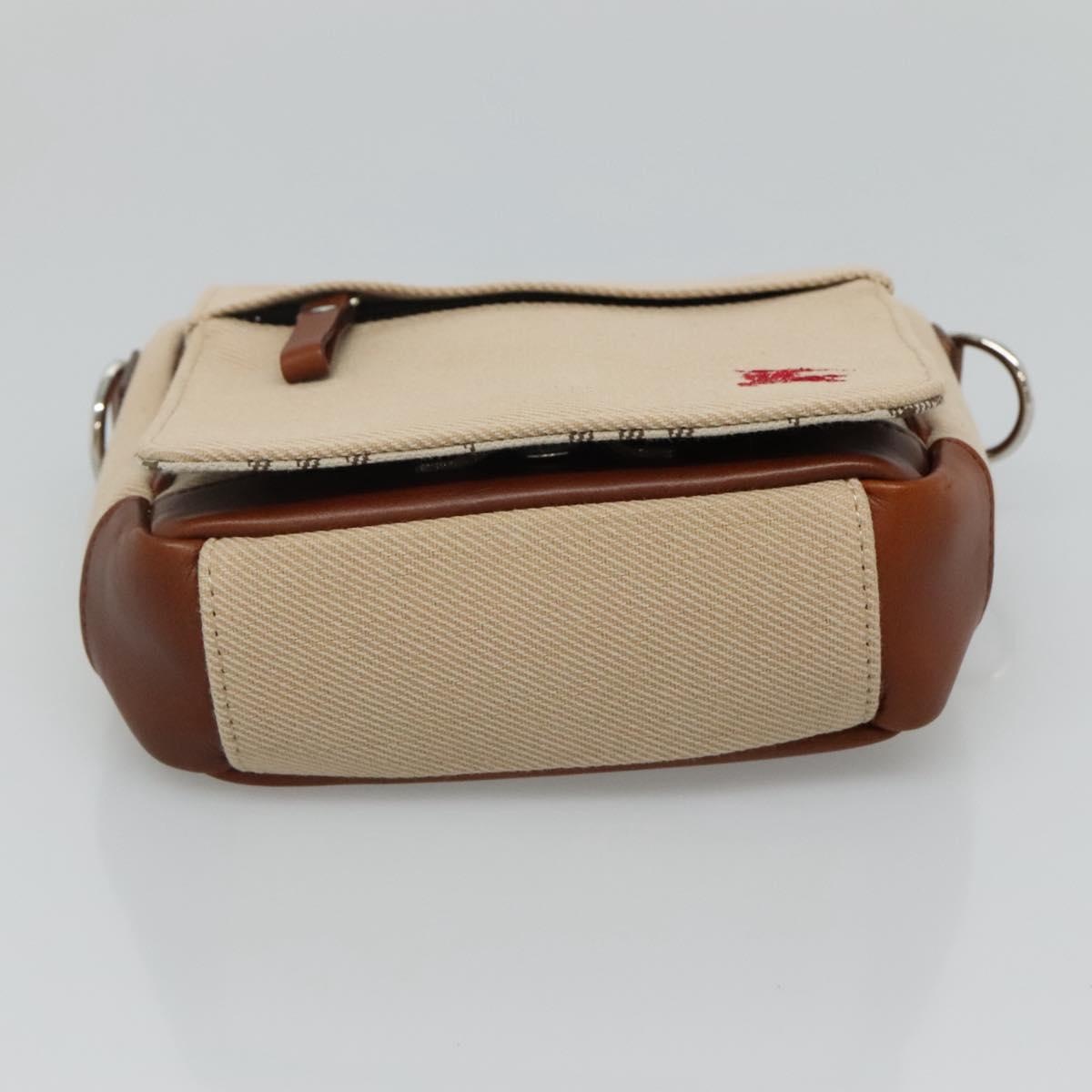 Burberry Nova Check Blue Label Shoulder Bag Canvas Beige Brown - 7