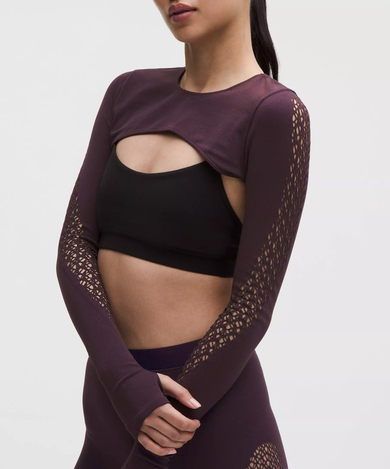 lululemon RevealKnit Interlace Long-Sleeve Shrug outlook