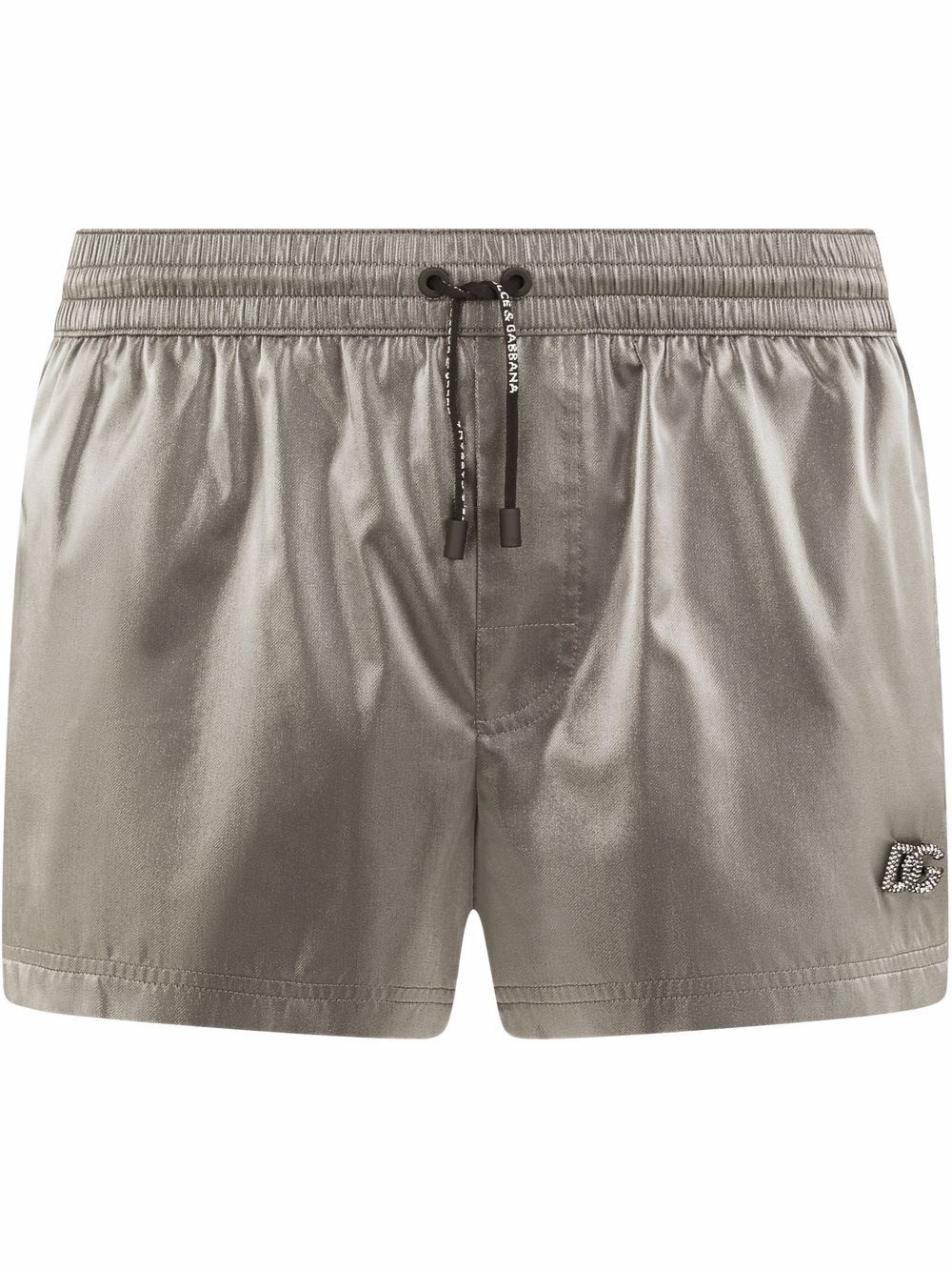 logo swim shorts - 1