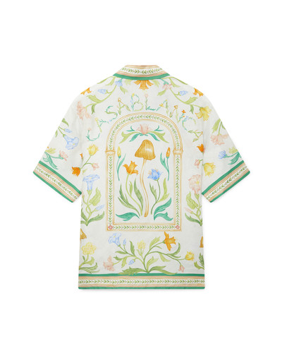 CASABLANCA L'Arche Fleurie Silk Shirt outlook