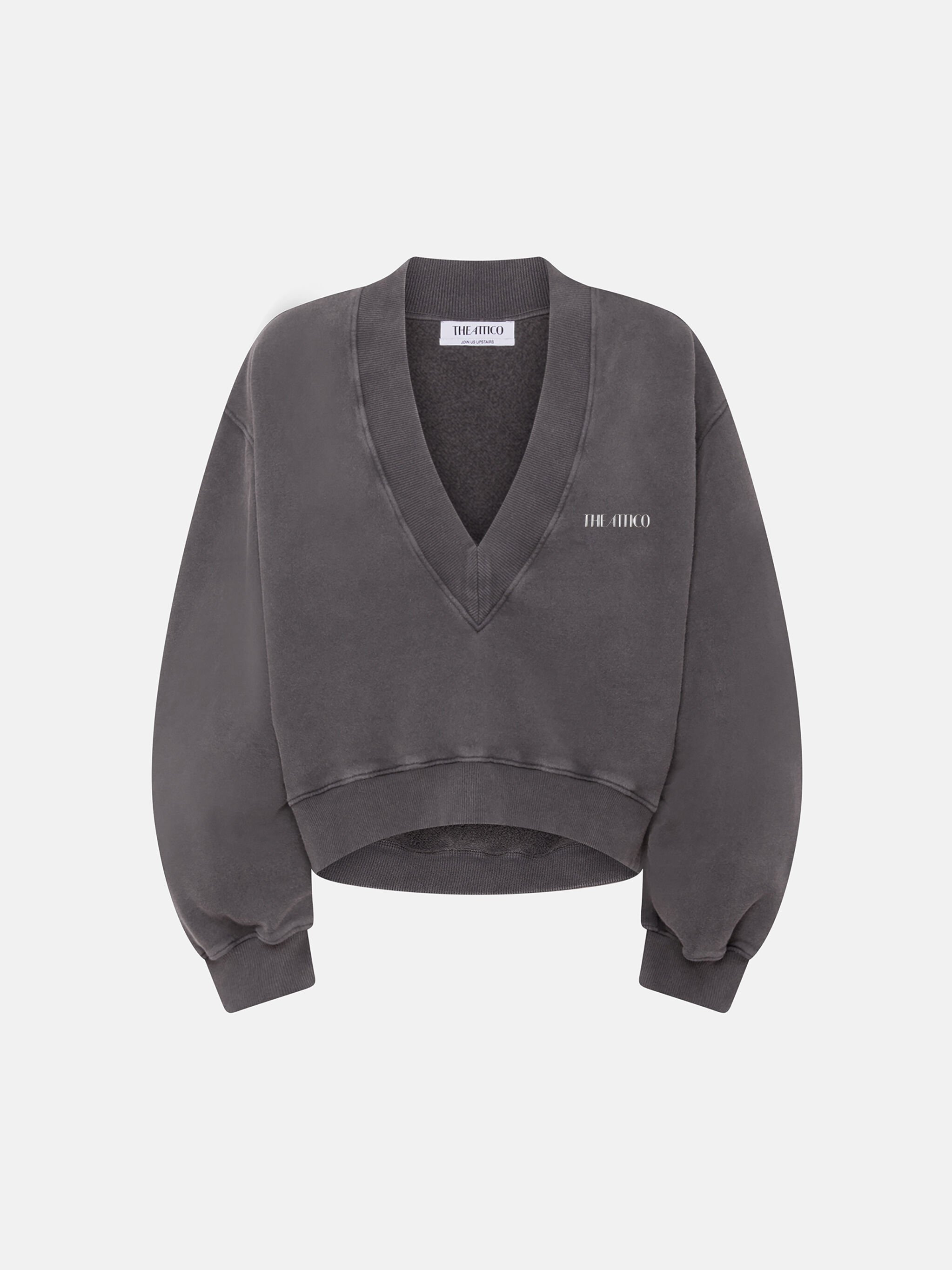 FADED BLACK SWEATSHIRT - 1