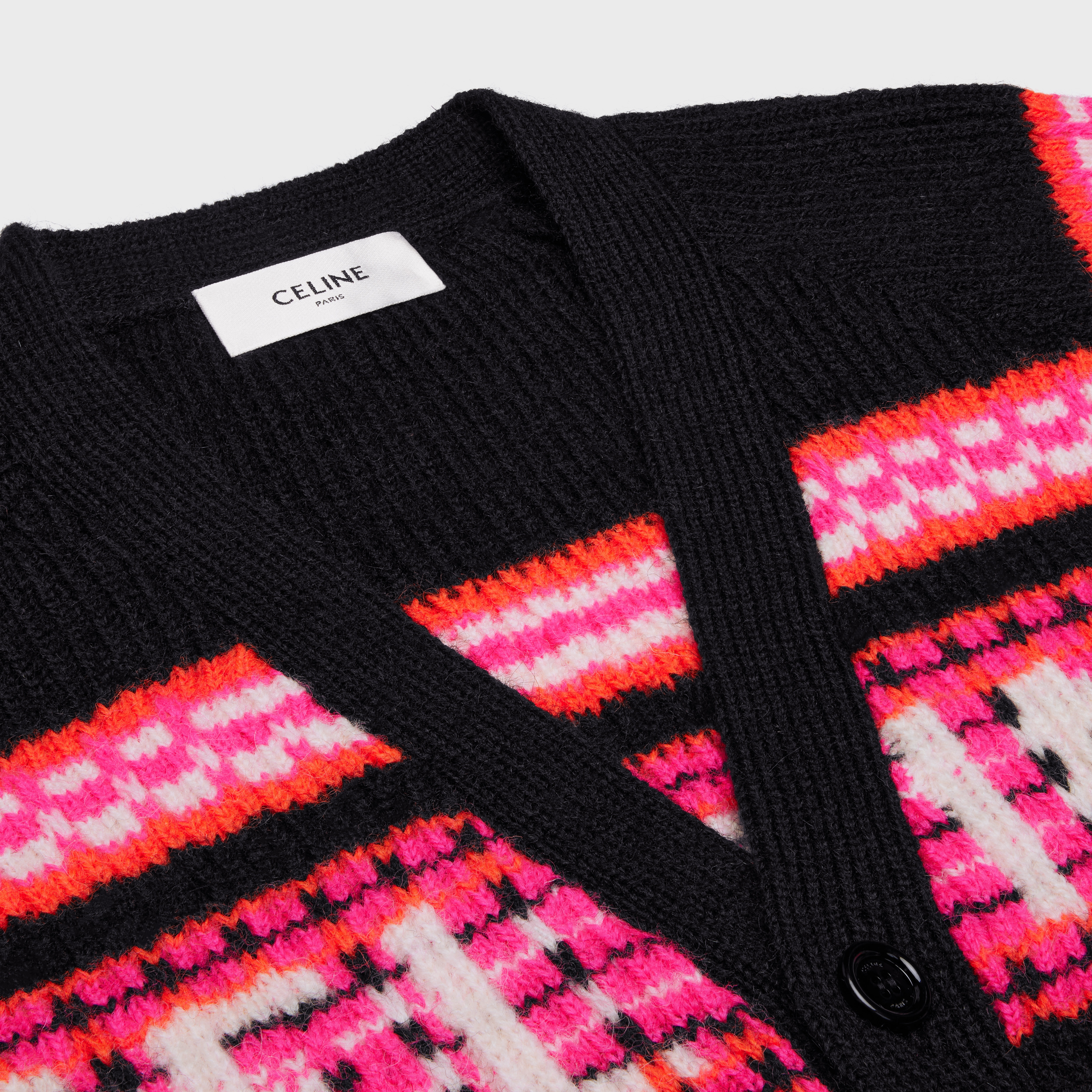 CELINE CARDIGAN IN SKI JACQUARD WOOL - 3