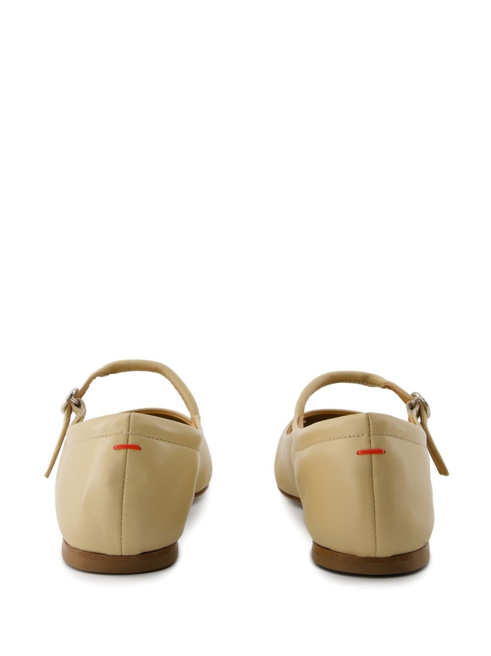 leather ballerina shoes - 3