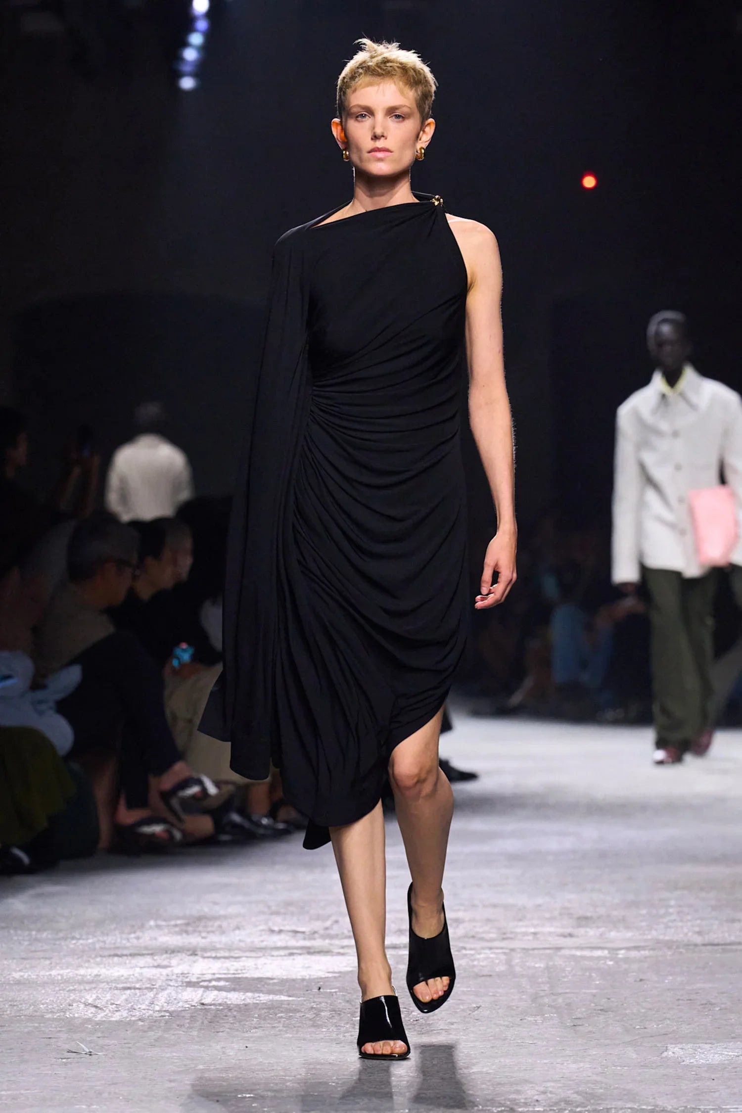 Viscose-Jersey-Draped-Dress - 4