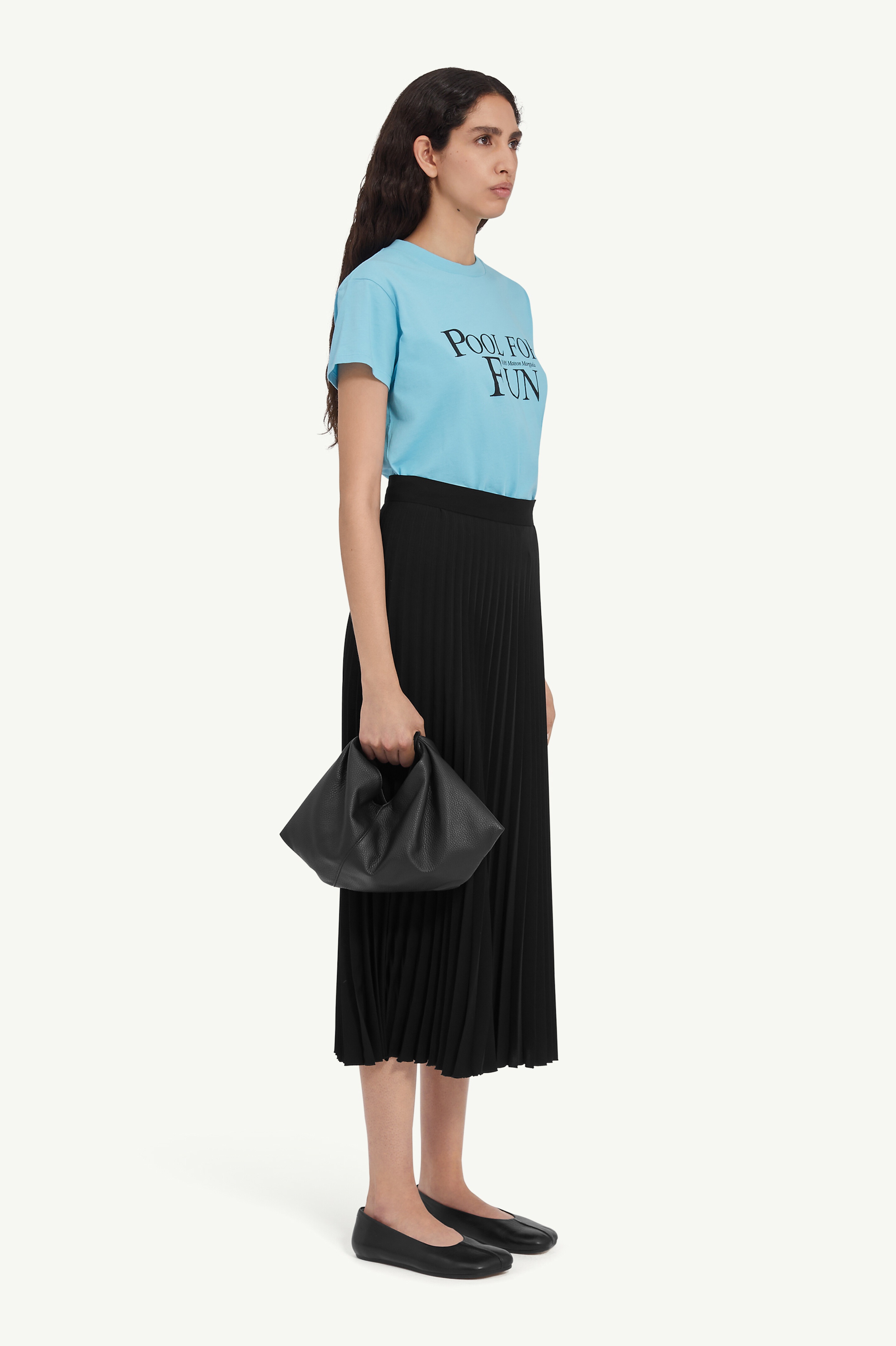 Pleated midi skirt - 3