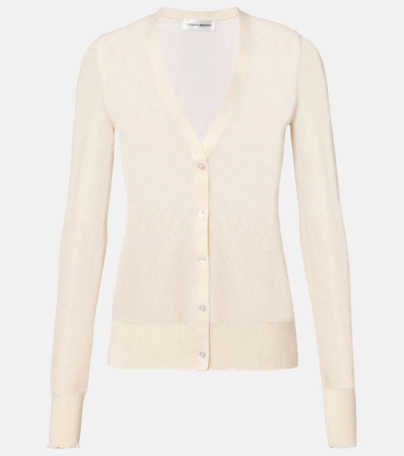 Cotton-blend cardigan 1