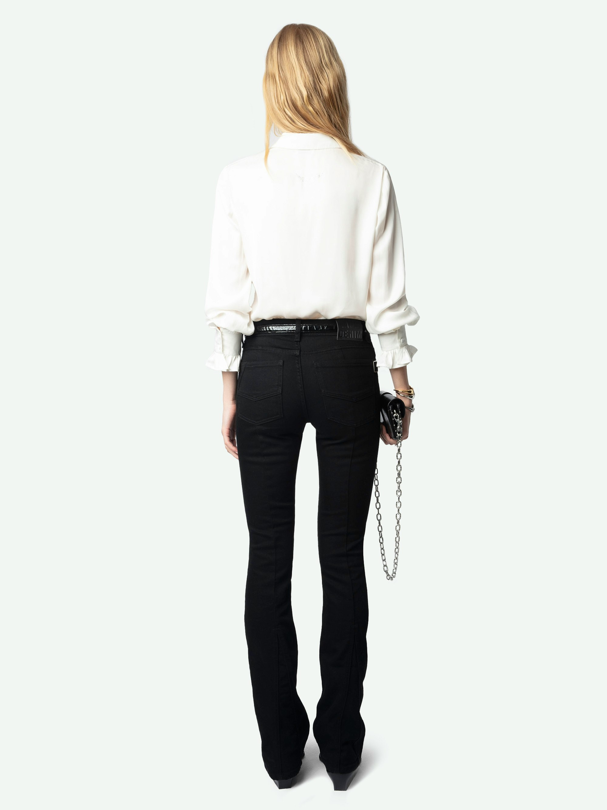 Thely Satin Shirt - 3