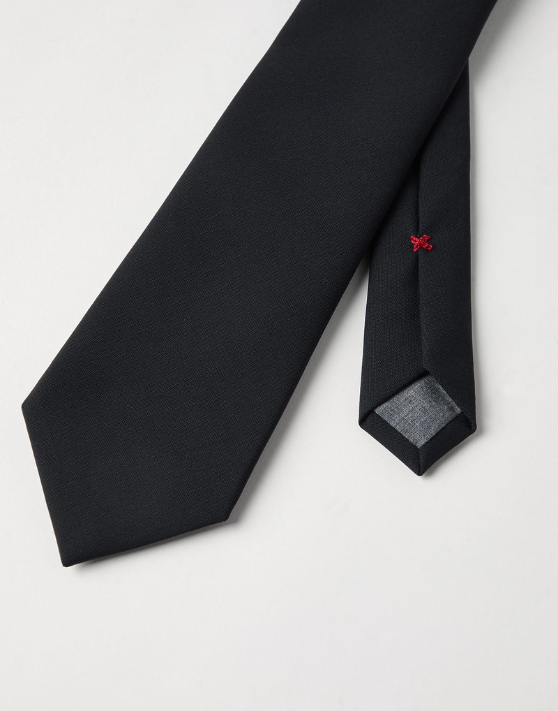 Brunello Cucinelli Virgin wool tie outlook