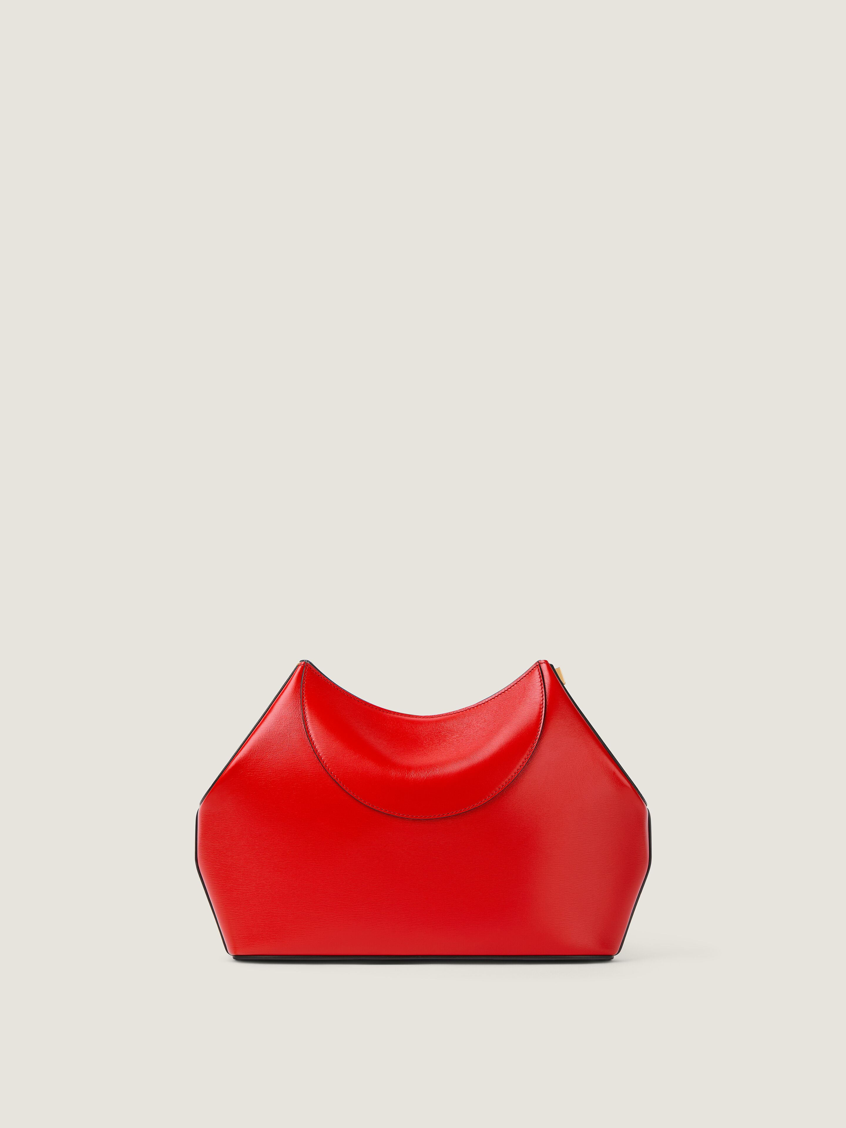FACET CLUTCH IN LEATHER - 4