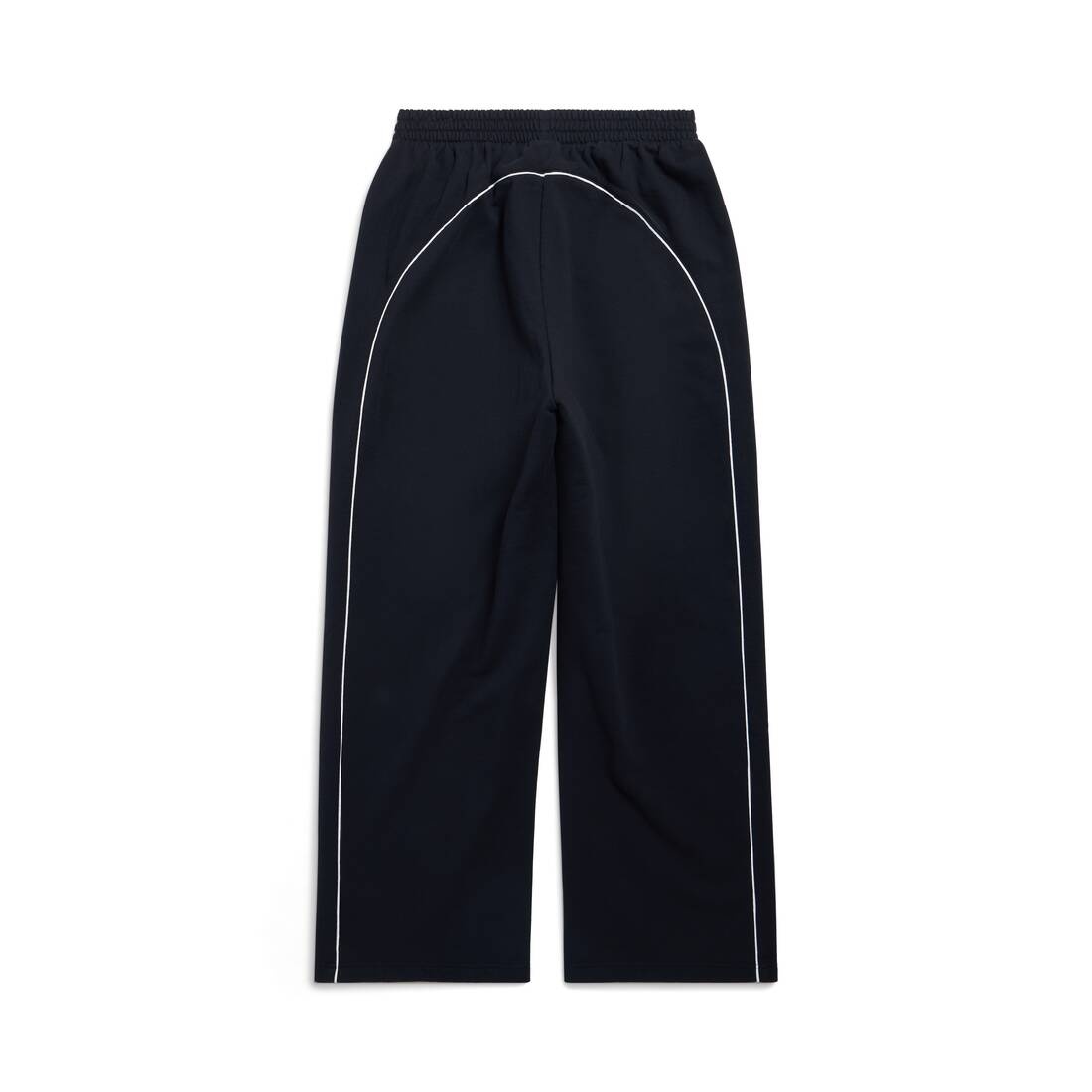 Soccer Baggy Sweatpants in Black/white - 6