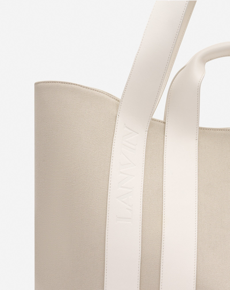 Lanvin BALLADE EAST WEST CANVAS TOTE outlook