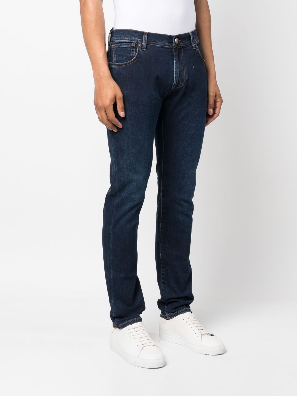 low-rise straight-leg jeans - 3