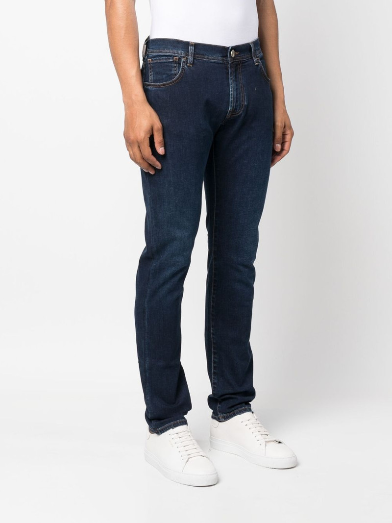 low-rise straight-leg jeans 3