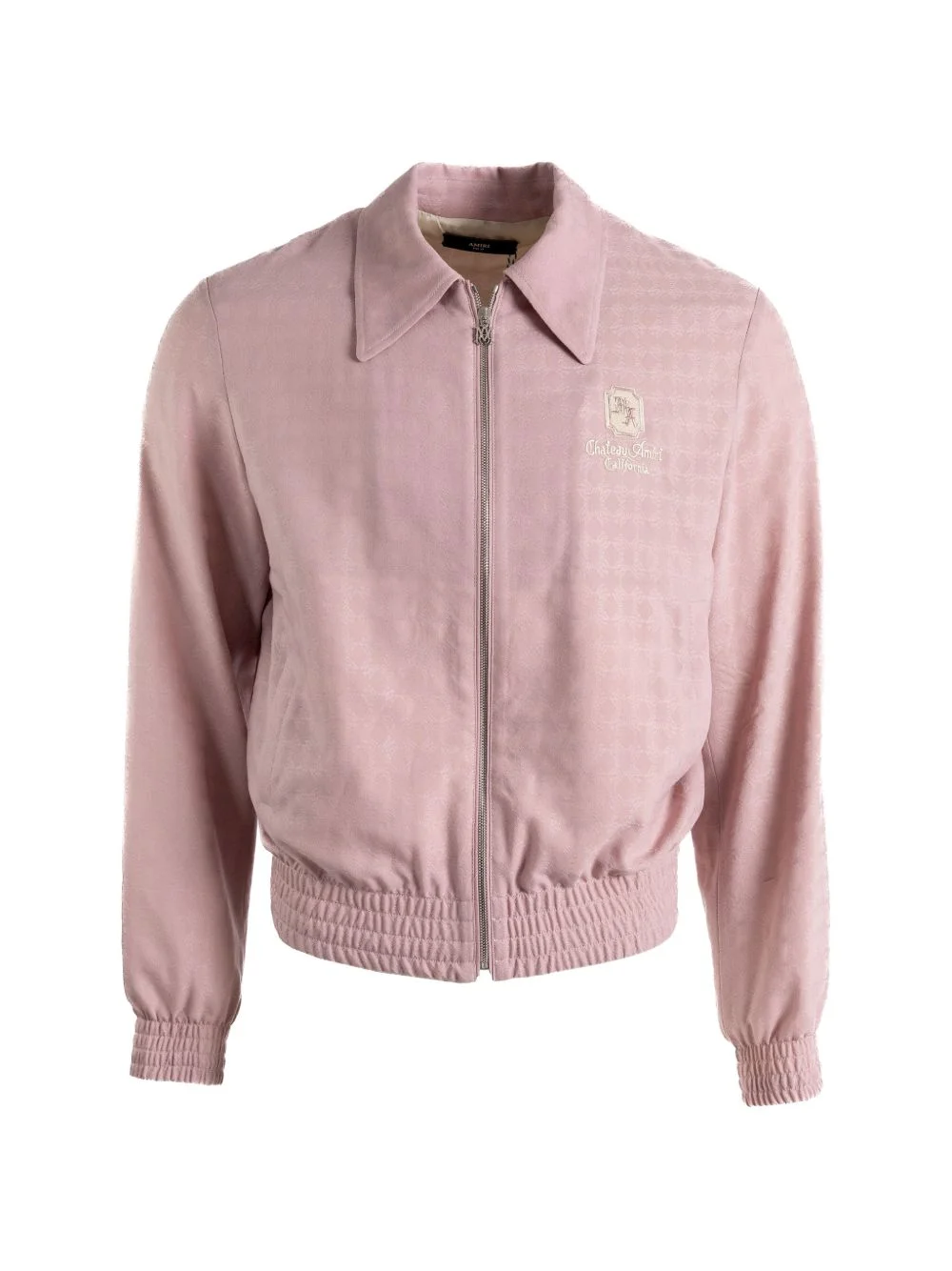 logo-appliqué bomber jacket - 1
