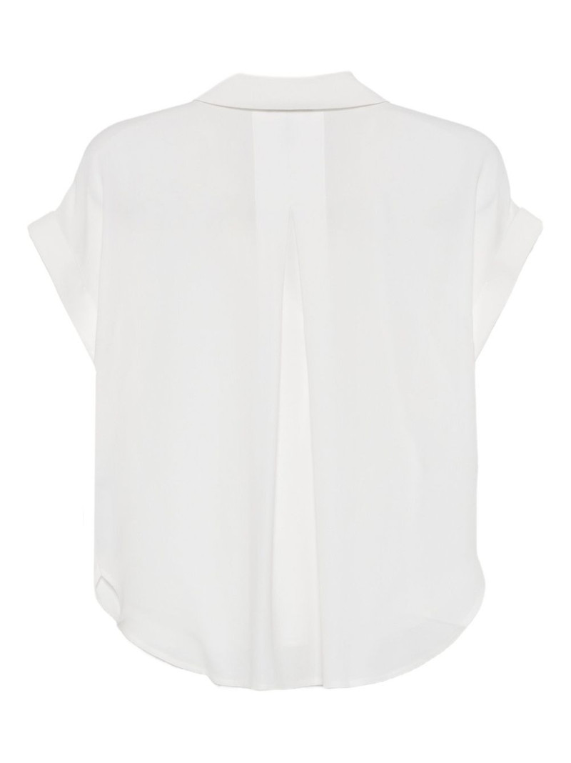 EILEEN FISHER notch-collar blouse outlook