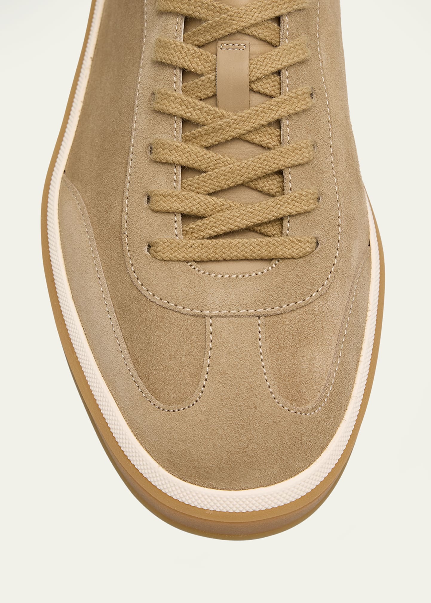 Men's Tennis Walk Suede Low-Top Sneakers - 5