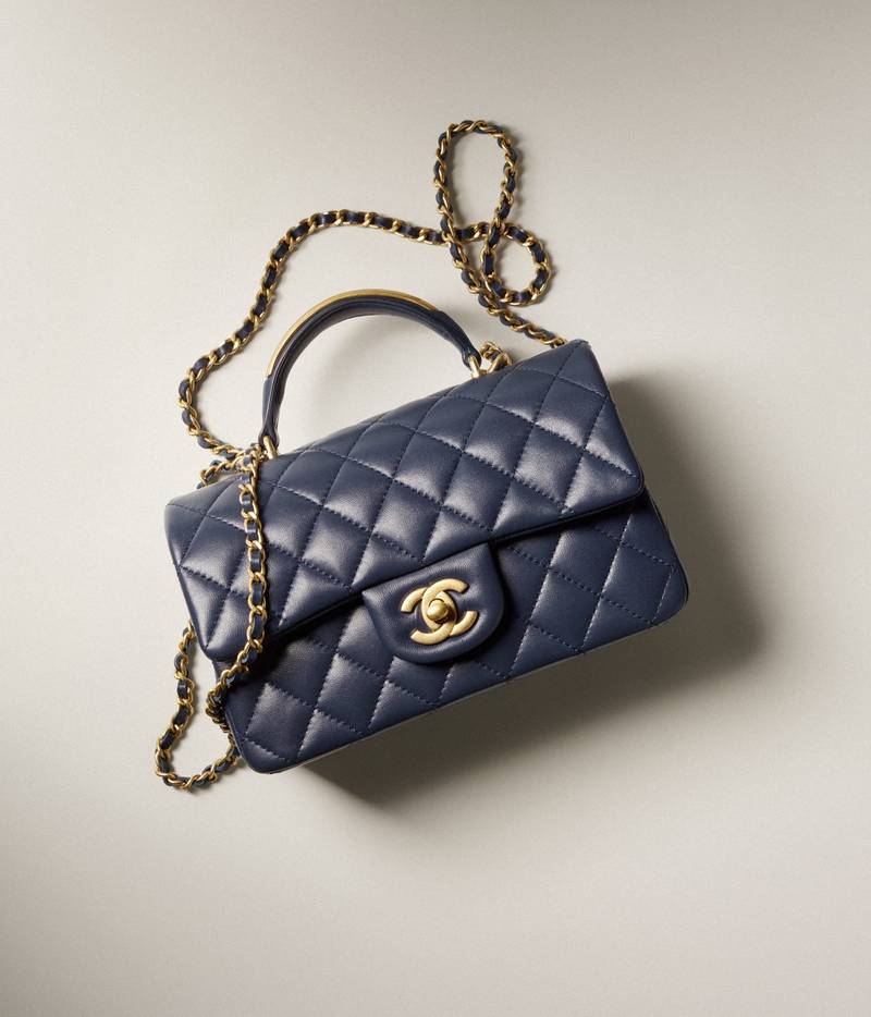 Mini Flap Bag with Top Handle 1