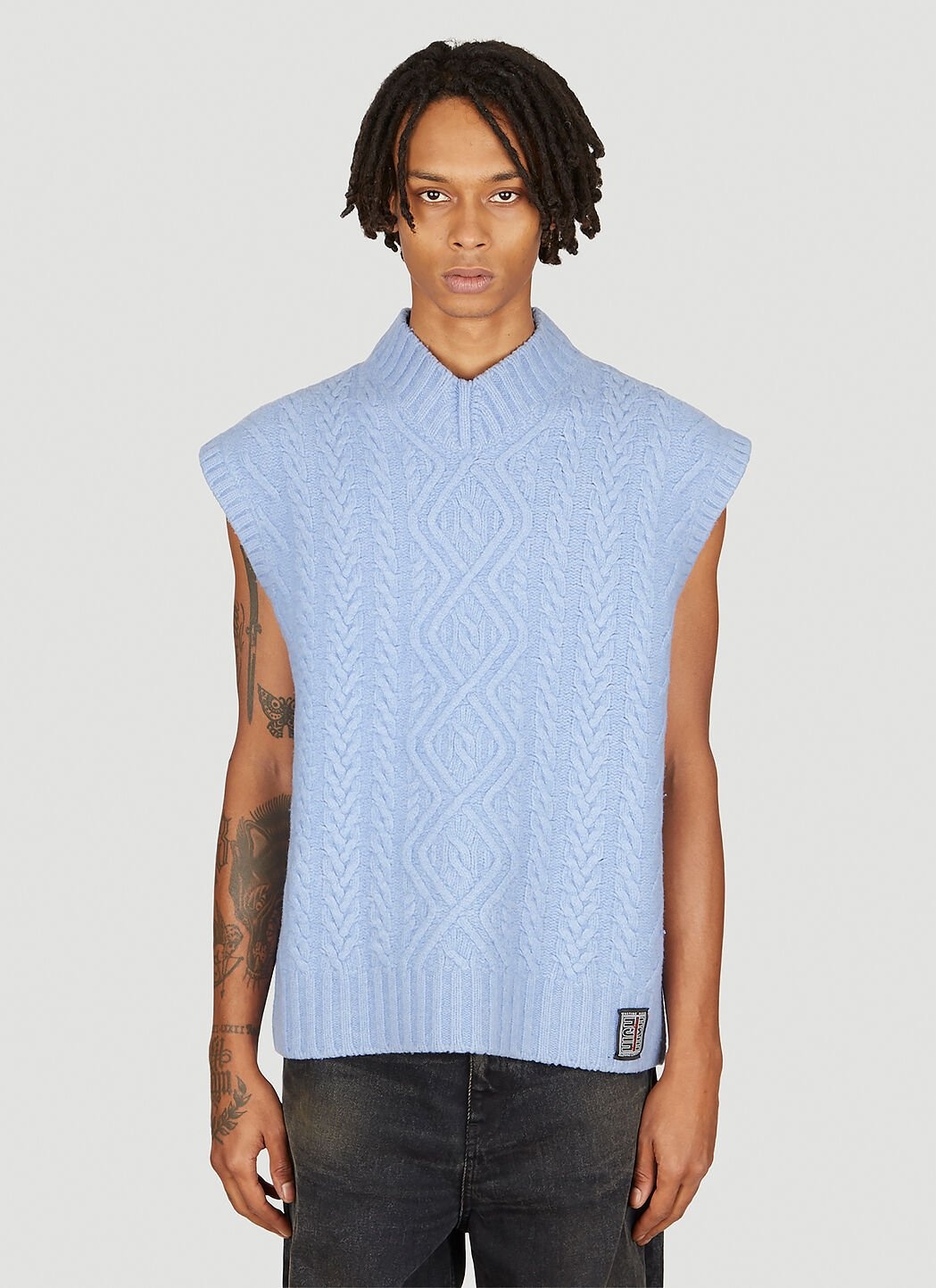 Martine Rose Boiled Cable Vest | lncc | REVERSIBLE