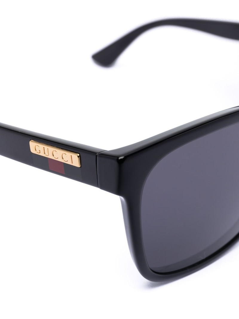 tinted square-frame sunglasses 3