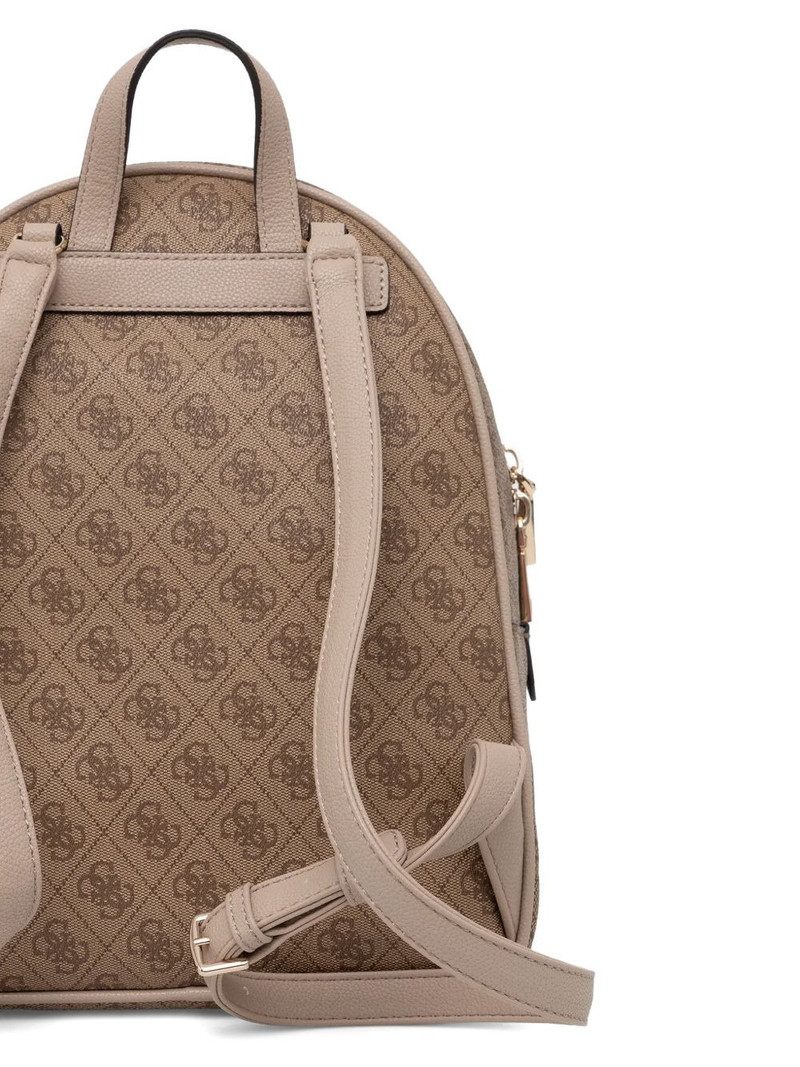 monogram-pattern zip-around backpack 3