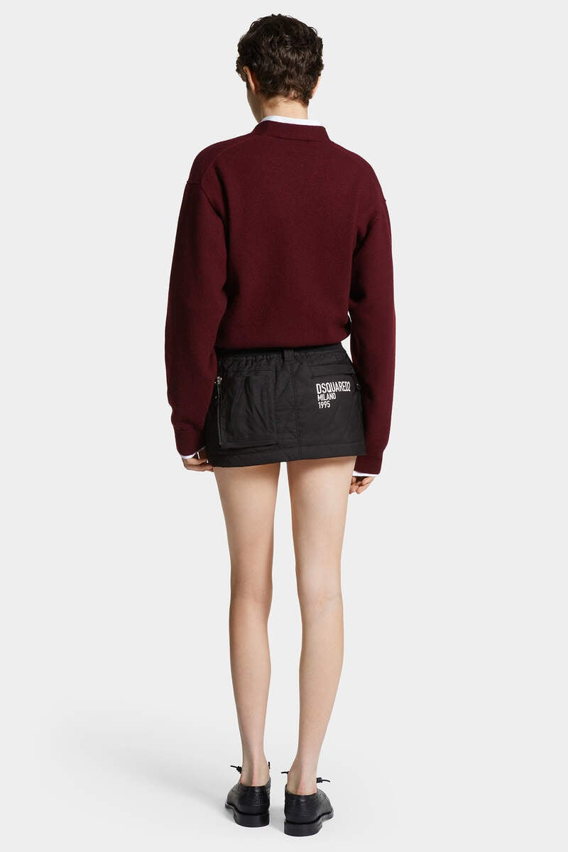 QUILTED MINI SKIRT 4