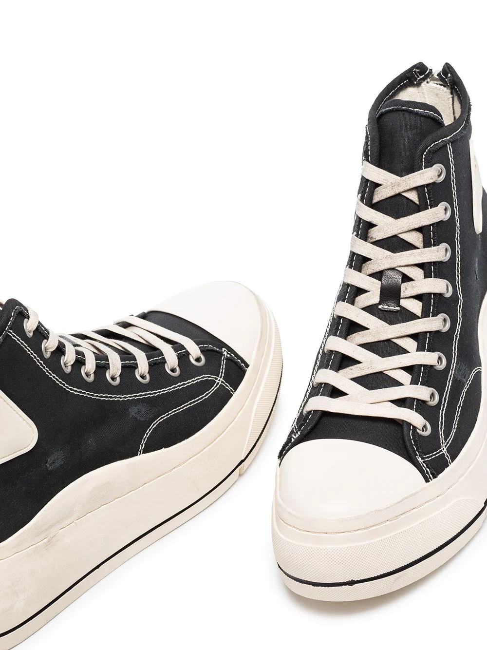 flatform high-top sneakers - 4