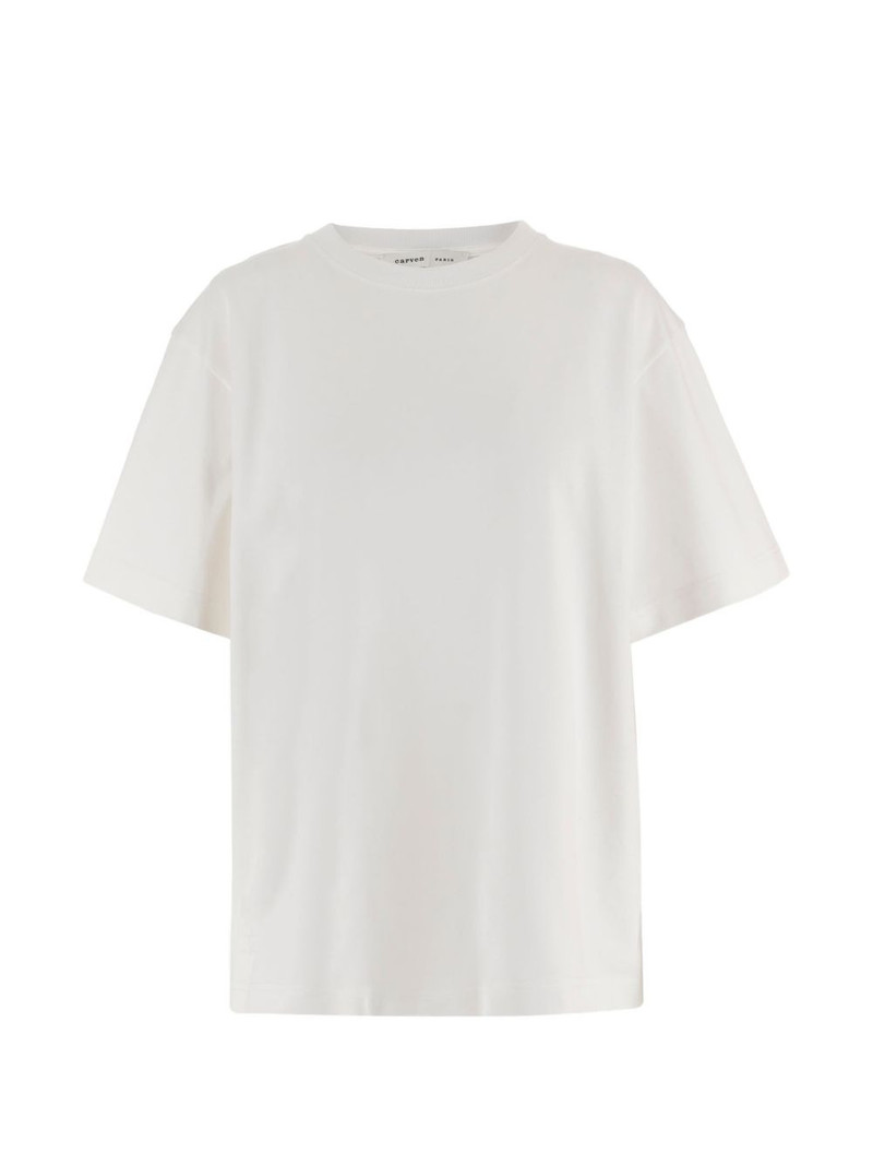 logo-print round-neck T-shirt 1