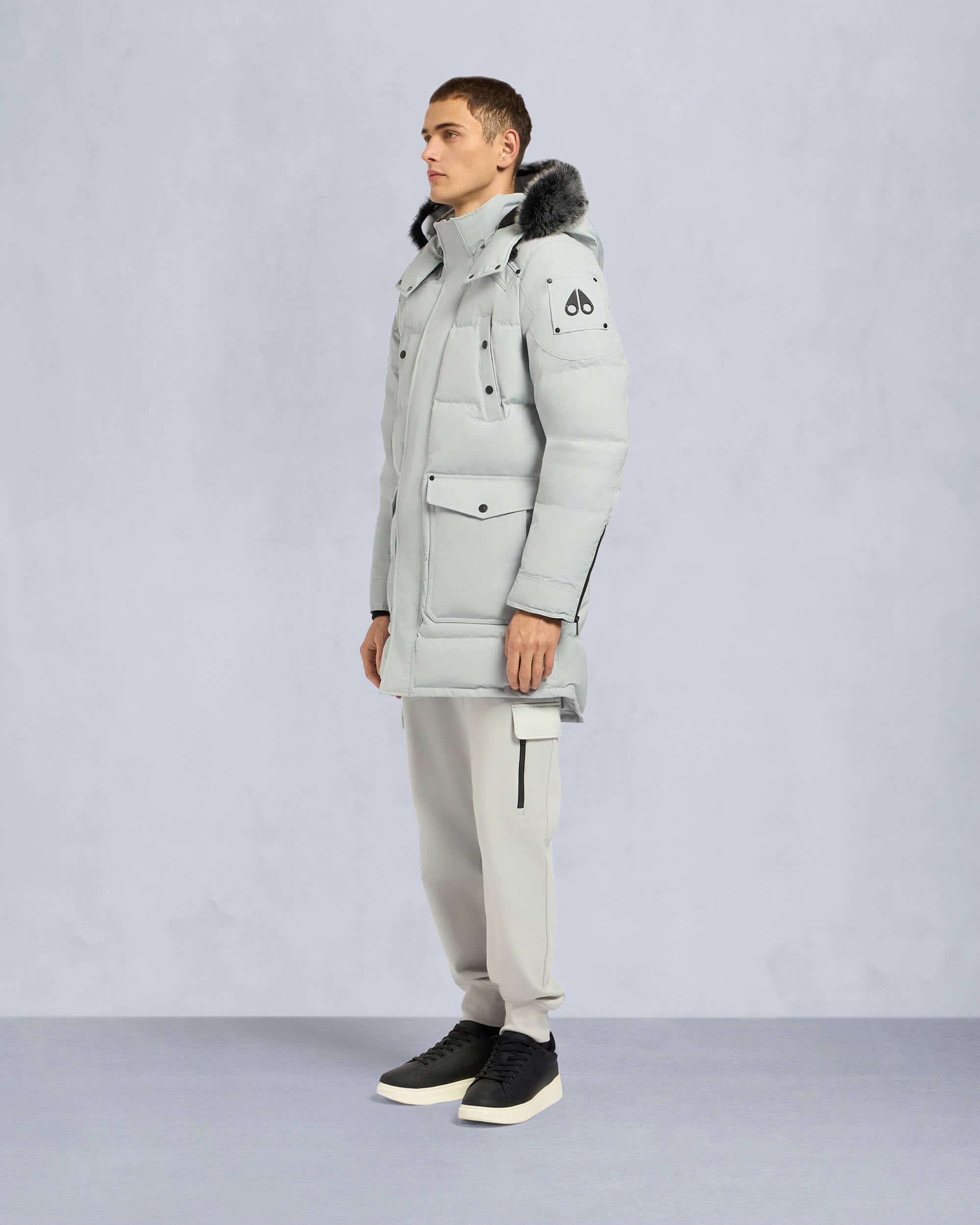 ONYX SHEARLING BIG RIDGE PARKA - 3