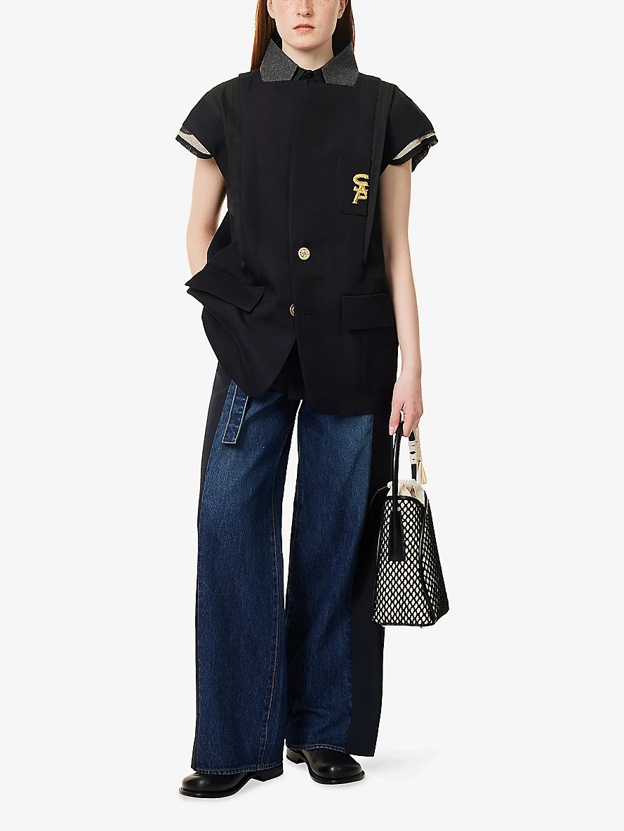 sacai Denim x Suiting Pants | REVERSIBLE