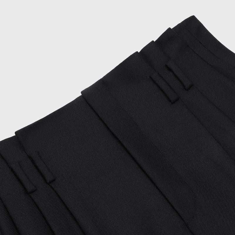 PAPER BAG PANTS IN WOOL AND MOHAIR 3