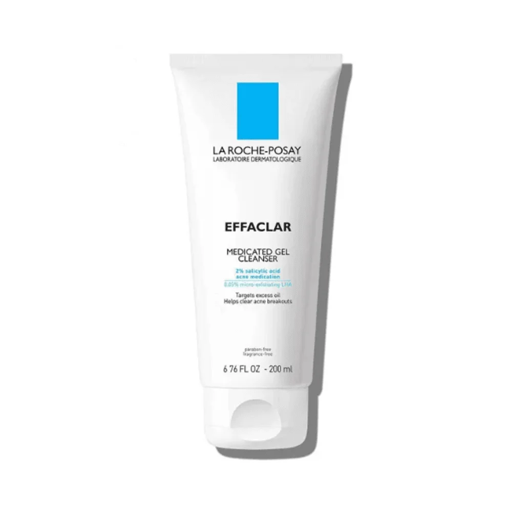 La Roche Posay Effaclar Medicated Gel Cleanser with Salicylic Acid 6.76 fl. oz.(200ml) - 1