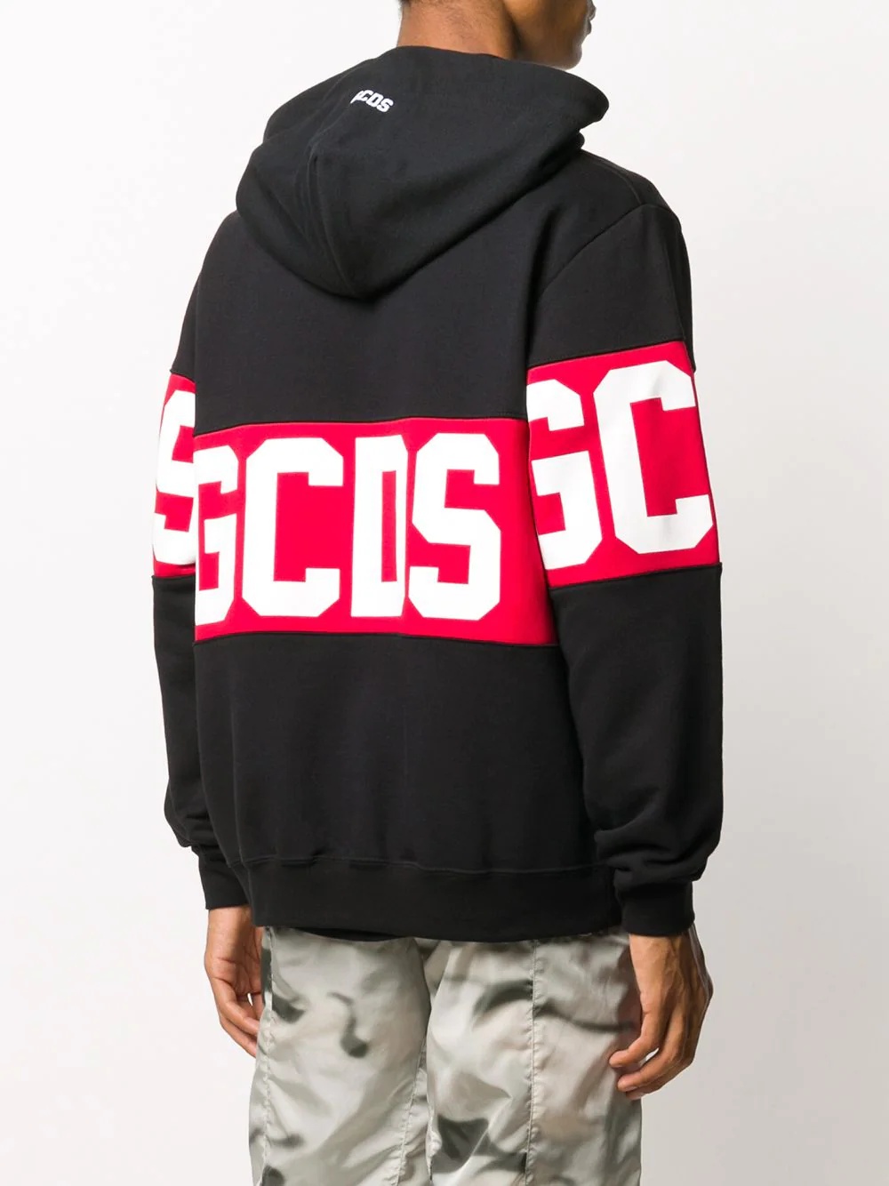 logo print hoodie - 4