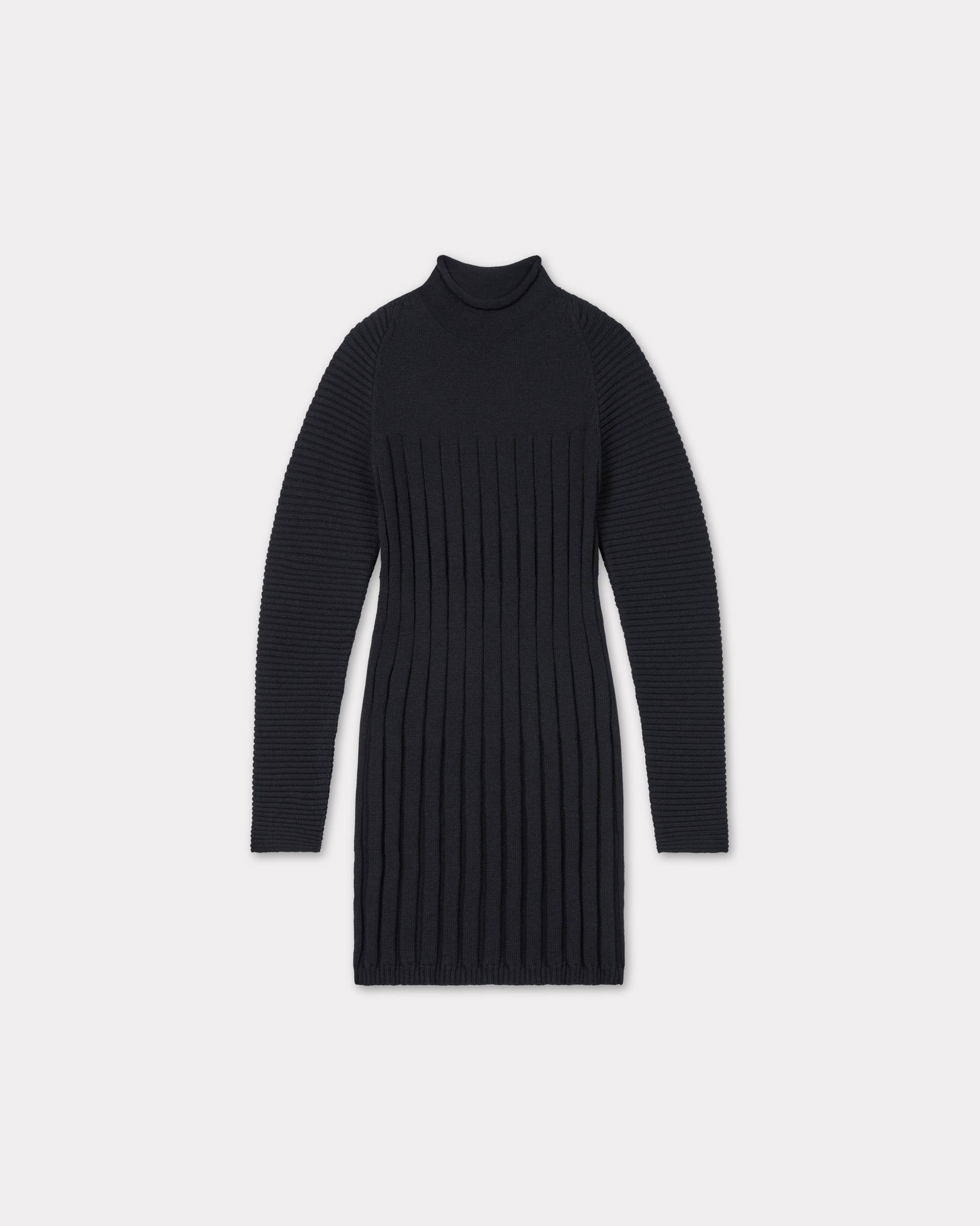 'KENZO 3D' embroidered mini dress - 1