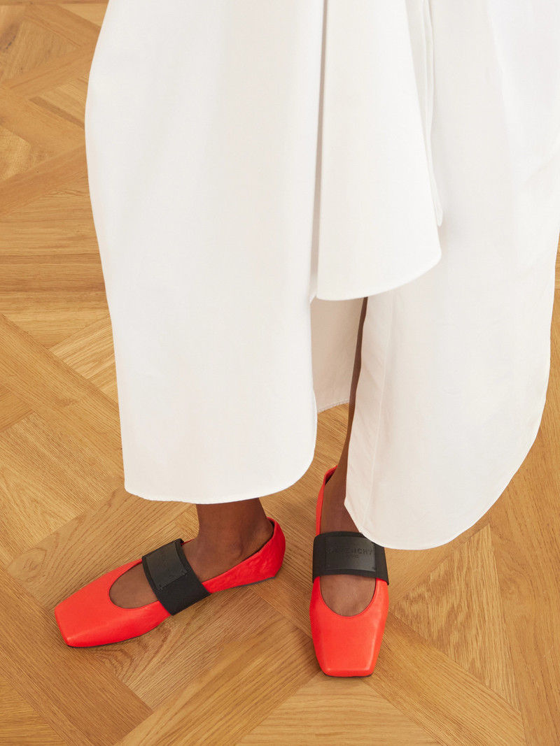 Givenchy Leather Ballerina Flats outlook