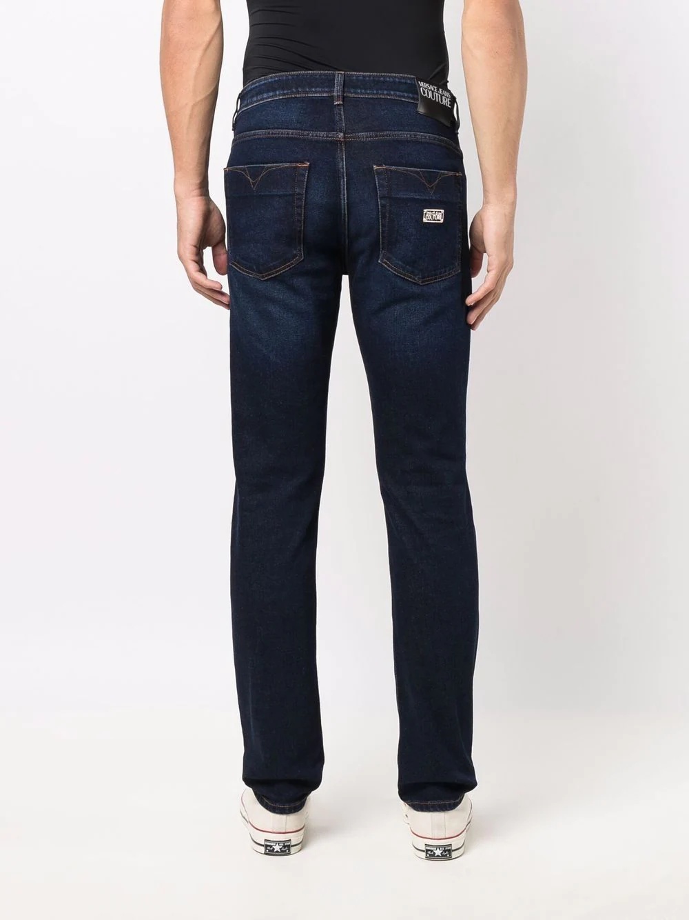 mid-rise slim-fit jeans - 4