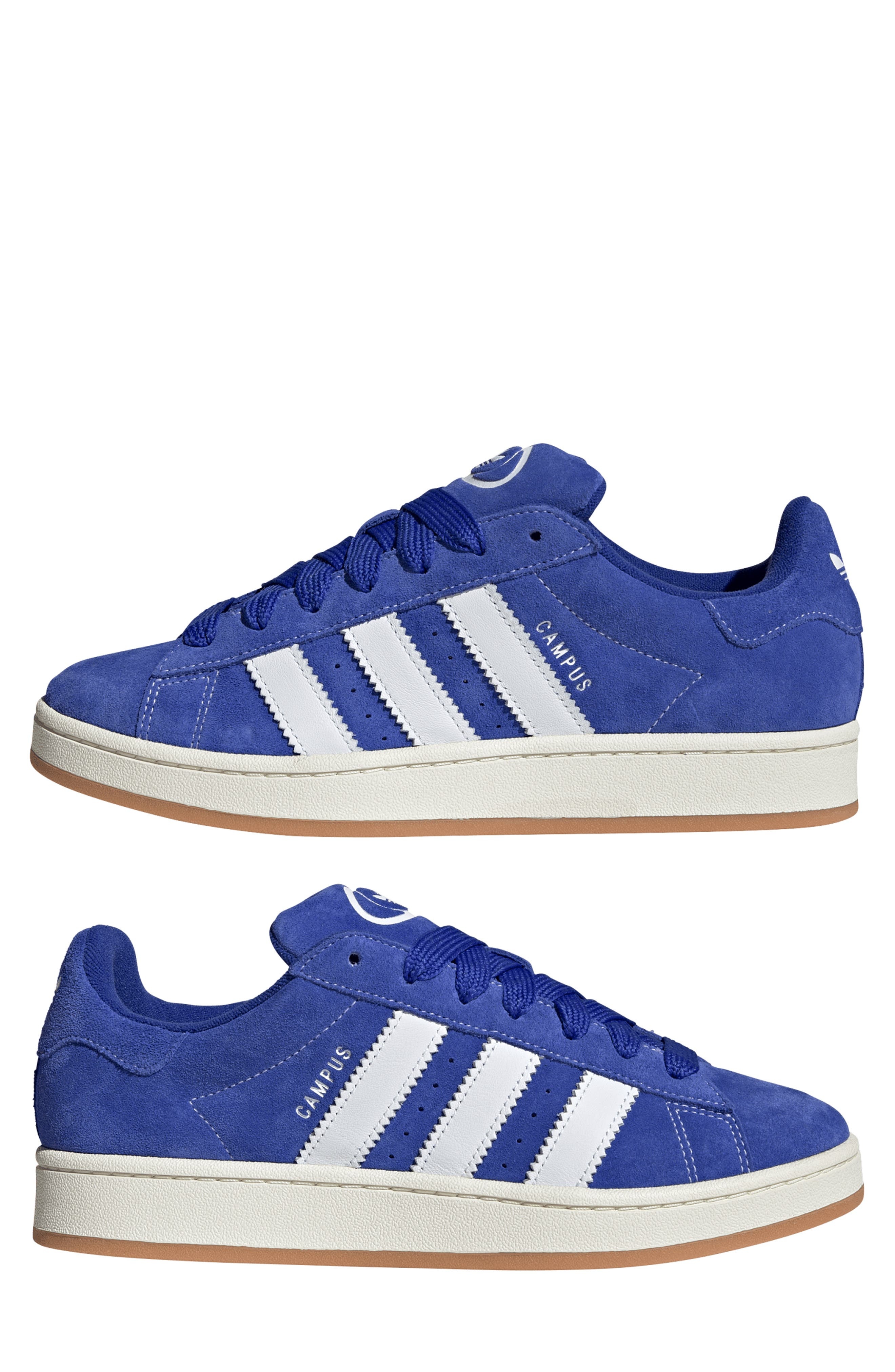 adidas Campus 00s Sneaker in Semi Lucid Blue/white/off Whit at Nordstrom - 7