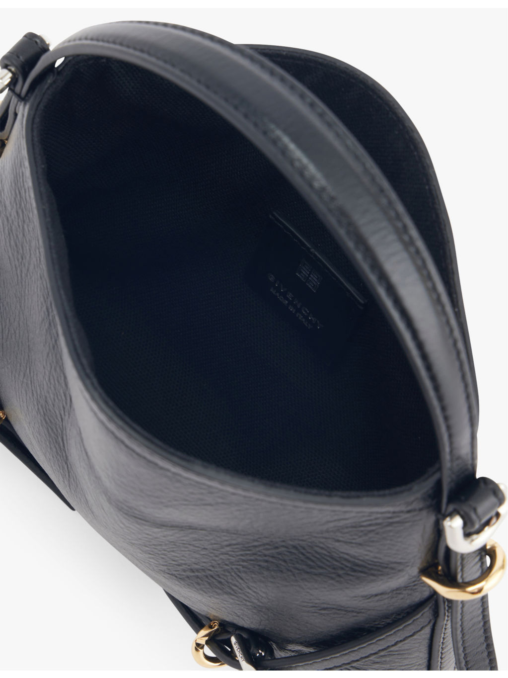Voyou Nano leather cross-body bag - 6