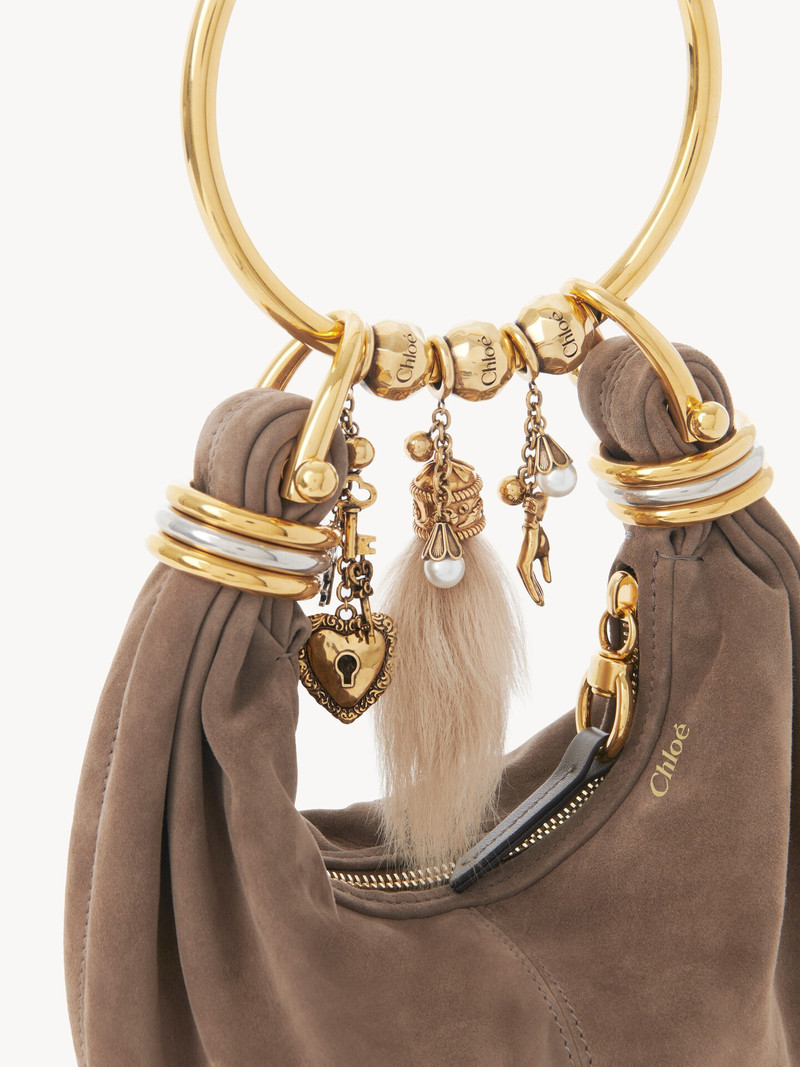 Chloé SPHERE KEY DICE CHARM FOR BRACELET BAG IN BRASS outlook