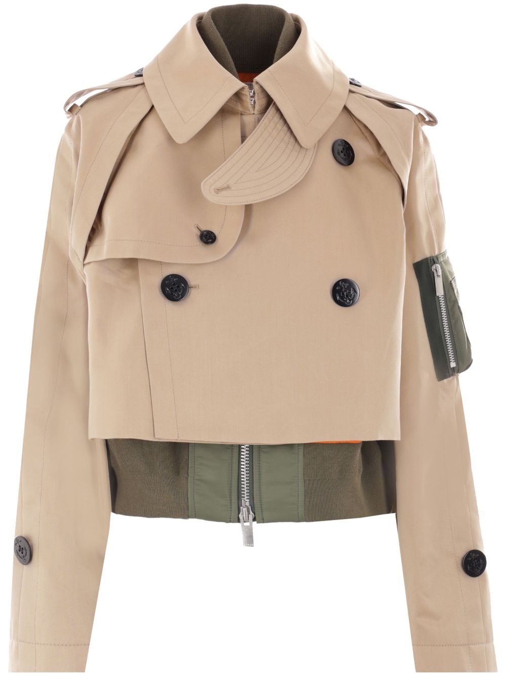 layered jacket - 1