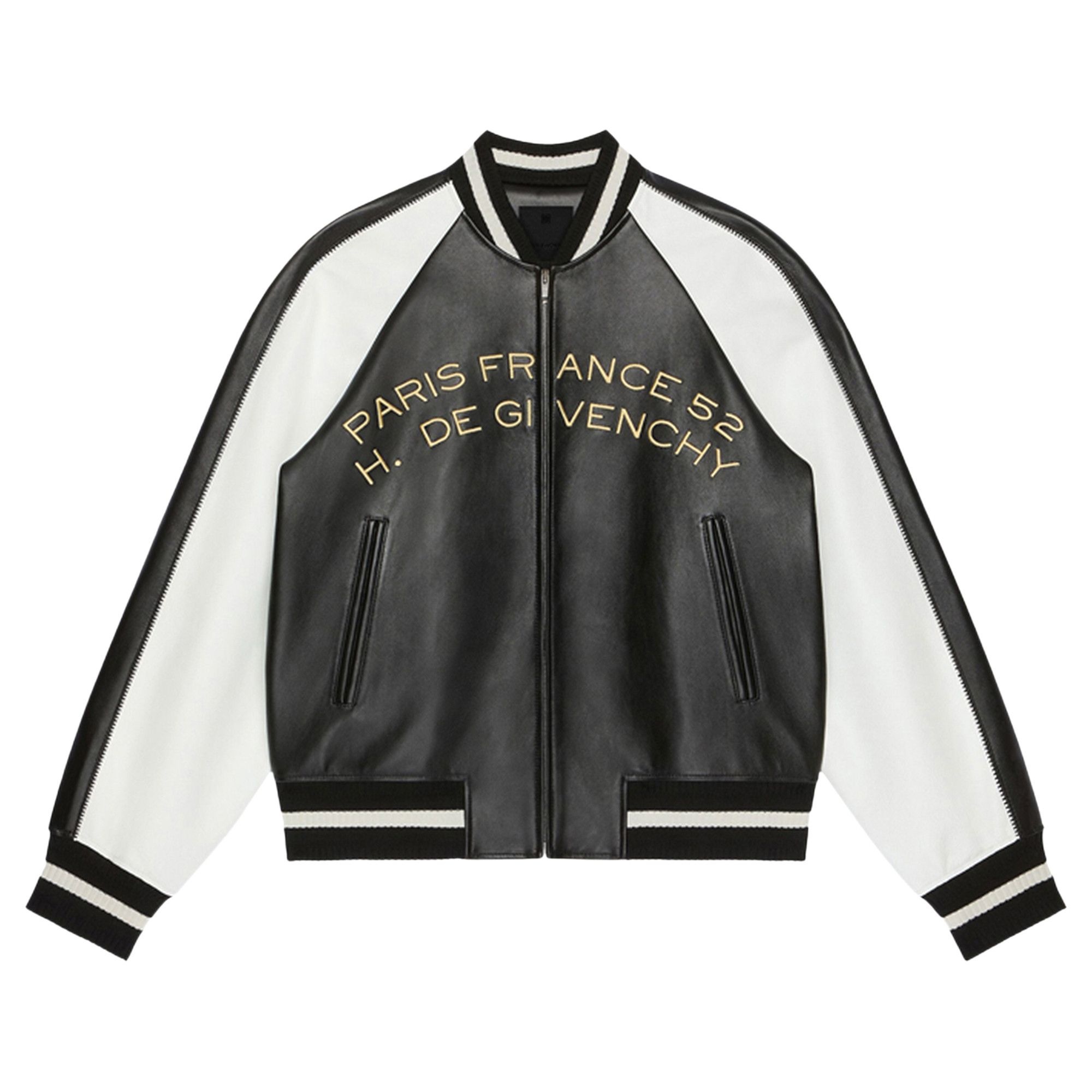 Givenchy Embroidered Jacket 'Black/White' - 1