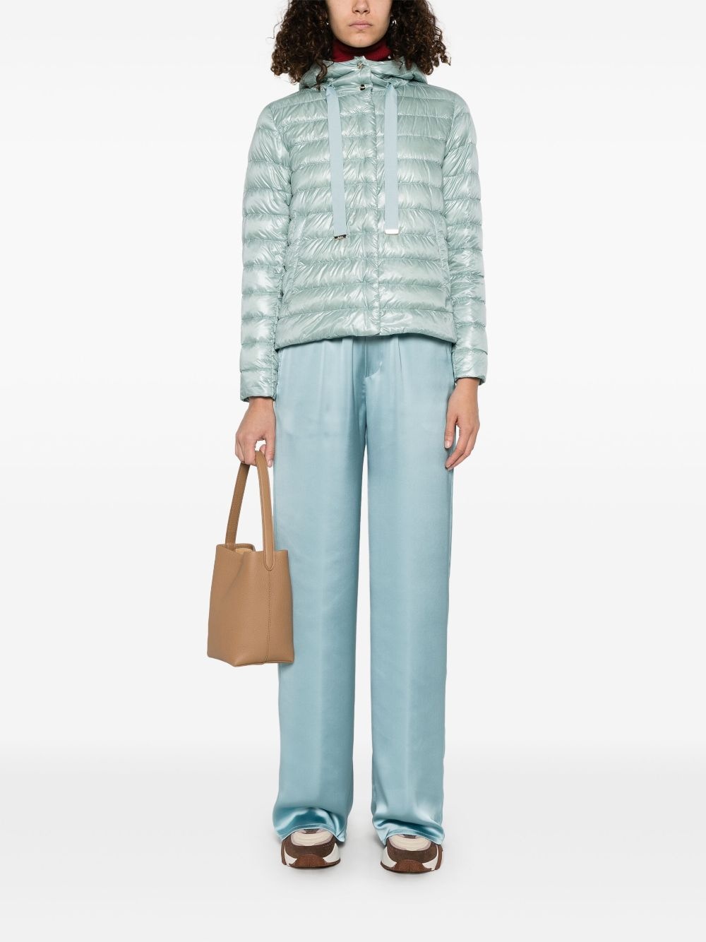 satin palazzo pants - 2
