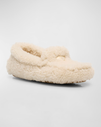 Prada Shearling Cozy Driver Loafers outlook